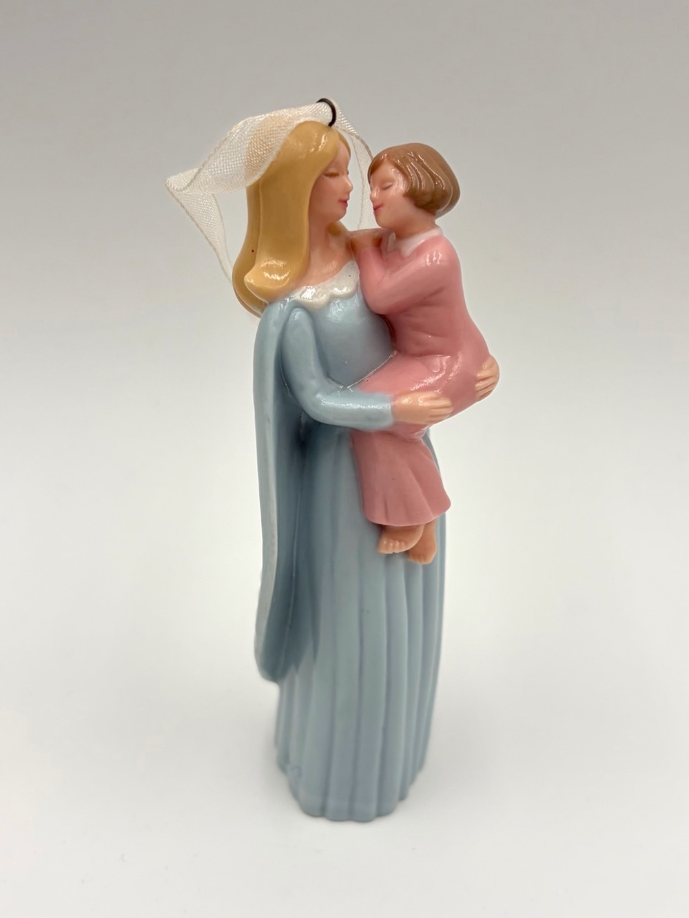 Hallmark Keepsake Porcelain Ornament 2005 Angel On Earth Mother Holding Child